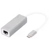 Digitus DN-3024 Προσαρμογέας USB 3.0 20 cm 1x USB-C σε 1x RJ45 Θωρακισμένο