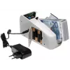Safescan 2000 φορητός μετρητής χαρτονομισμάτων, 600 χαρτονομίσματα/λεπτό, τροφοδοσία με μπαταρίες ή ρεύμα