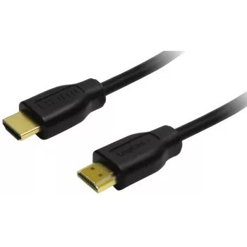 LogiLink CH0055 καλώδιο HDMI υψηλής ταχύτητας με Ethernet, HDMI 1.4, A αρσενικό – A αρσενικό, επιχρυσωμένες επαφές, 20 m, μαύρο