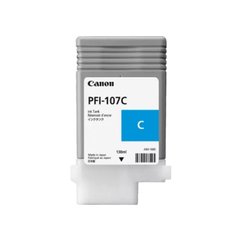 Canon PFI-107C μελάνι 1 τεμ. γνήσιο κυανό