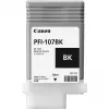 Canon PFI-107BK μελάνι 1 τεμ. γνήσιο μαύρο