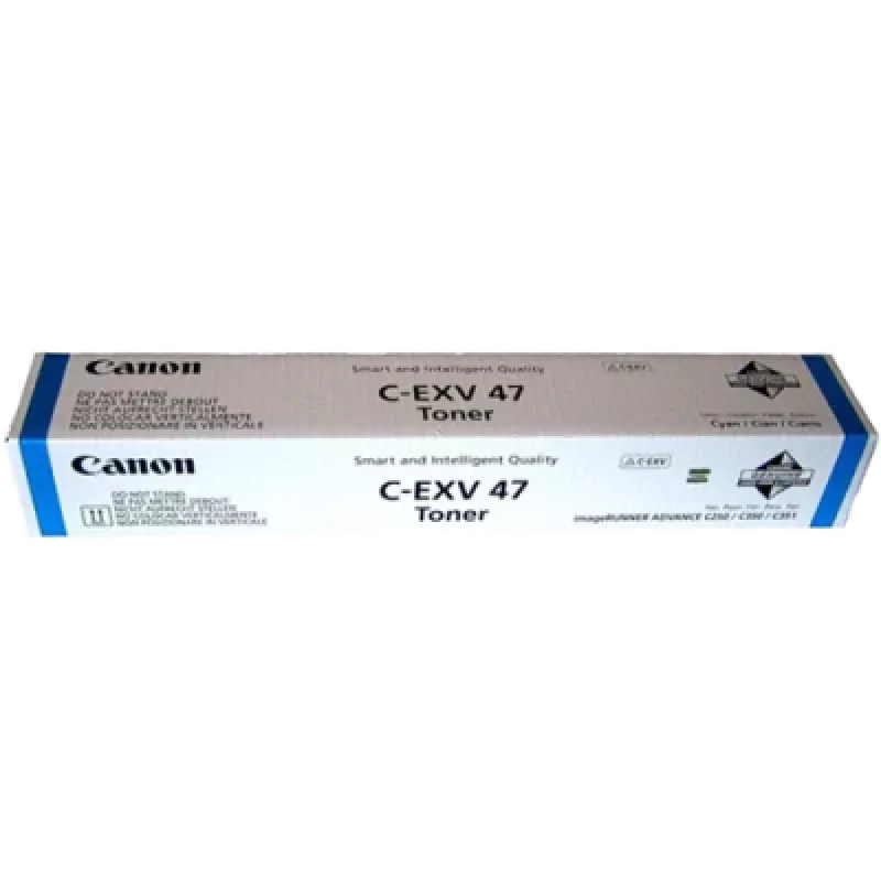 Γνήσιο τόνερ Canon C-EXV 47 1 τεμ. κυανό