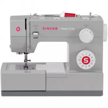 Αυτόματη ραπτομηχανή SINGER SMC4423 — 23 σχέδια βελονιάς, μήκος βελονιάς 5 mm, κουμπότρυπα 1 βήματος, ελεύθερος βραχίονας, ηλεκτρική
