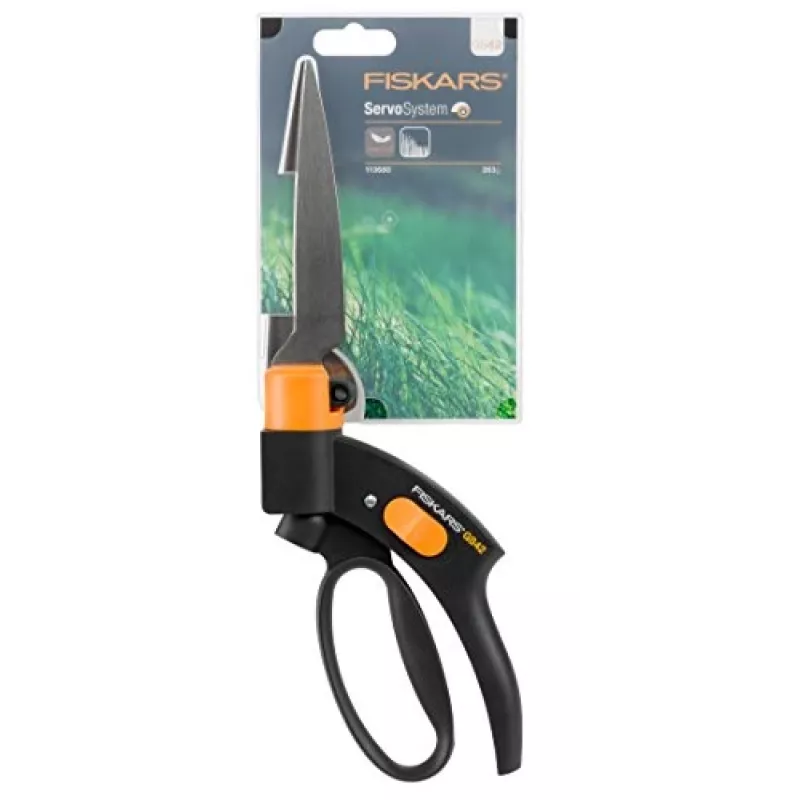 Fiskars Servo-System Ψαλίδι γκαζόν GS42 Small