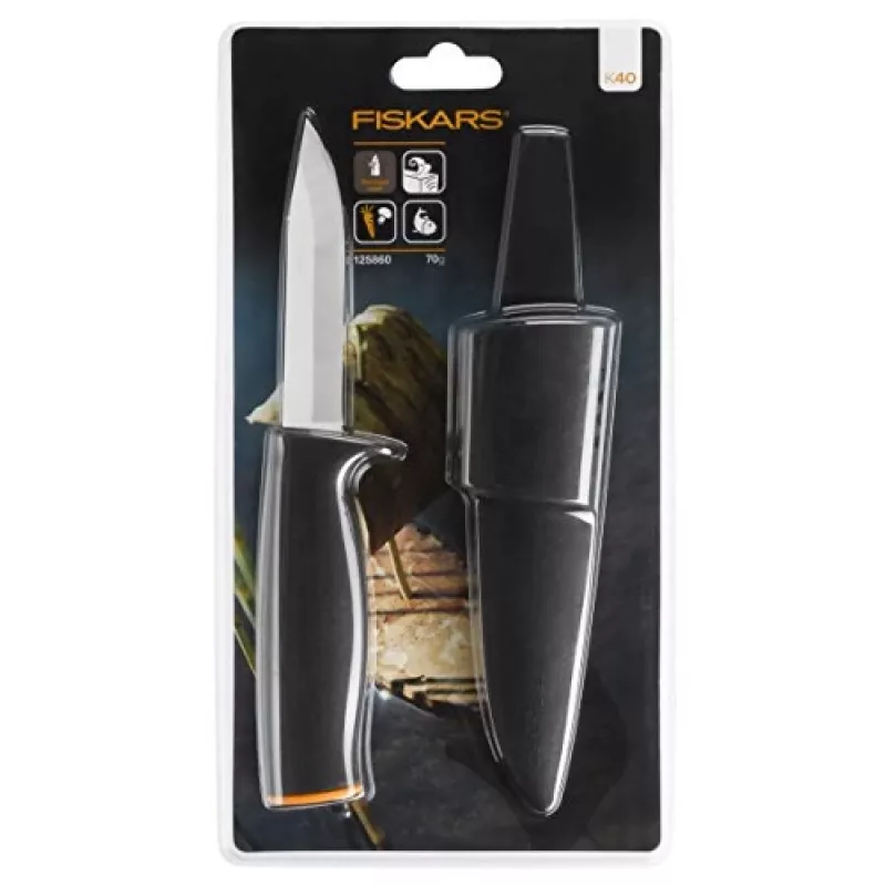 Fiskars Universal Utility Knife K40 μαύρο γκρι (1001622)