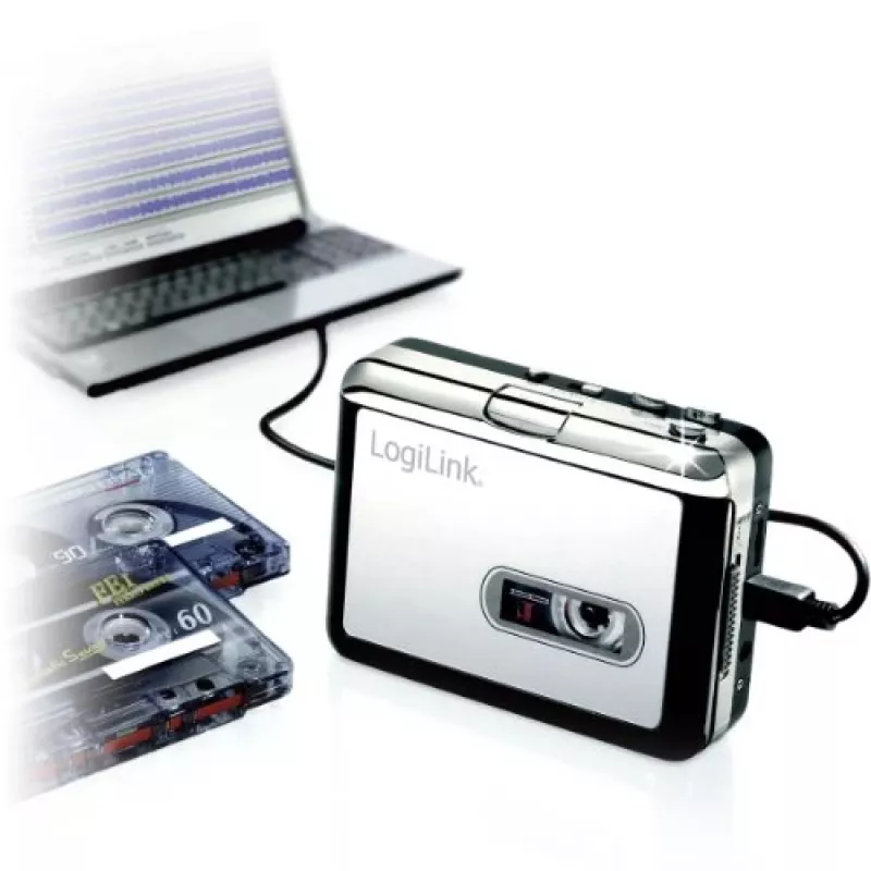 LogiLink® UA0156 Ψηφιοποιητής κασετών με θύρα USB