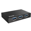 USB Hub D-Link DUB-1340 Μαύρο