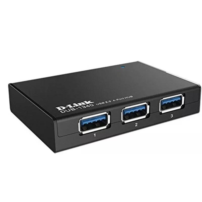 USB Hub D-Link DUB-1340 Μαύρο
