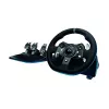 Logitech G920 Driving Force τιμόνι αγώνων με πετάλια για Xbox One και PC, USB, μαύρο (941-000123)