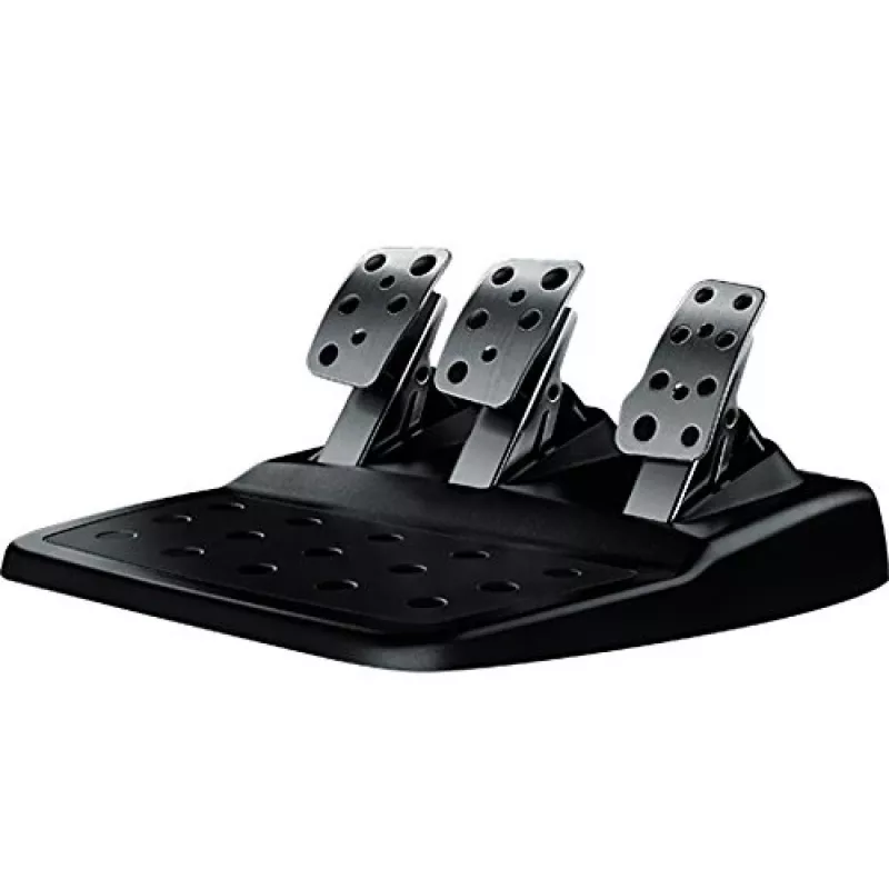 Logitech G920 Driving Force τιμόνι αγώνων με πετάλια για Xbox One και PC, USB, μαύρο (941-000123)
