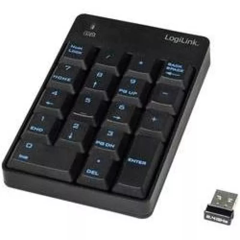 LogiLink ID0120 Ασύρματο αριθμητικό πληκτρολόγιο με 18 πλήκτρα