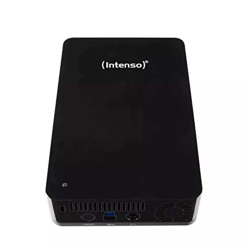 Intenso Memory Center 4TB USB 3.0 3,5 ίντσες εξωτερικός σκληρός δίσκος, Μαύρο (6031512)