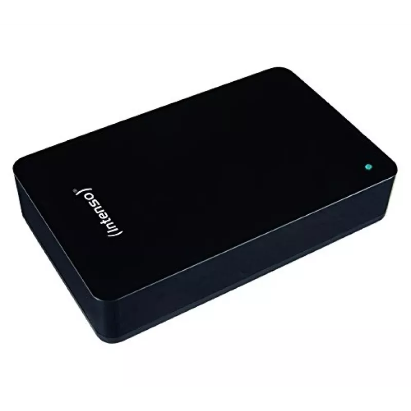 Intenso Memory Center 4TB USB 3.0 3,5 ίντσες εξωτερικός σκληρός δίσκος, Μαύρο (6031512)