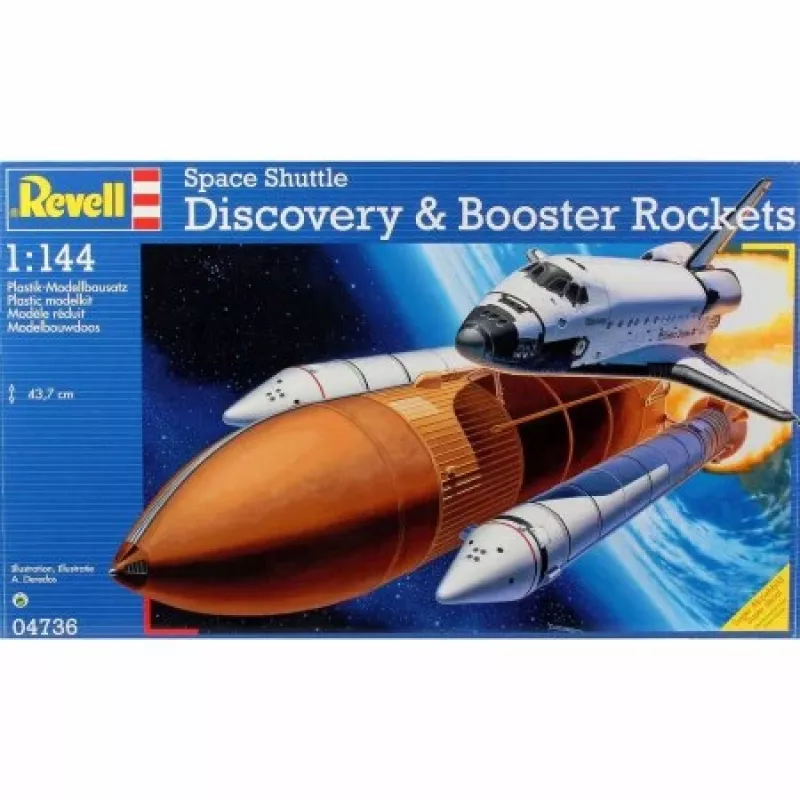 Κιτ συναρμολόγησης Space Shuttle Revell Space Shuttle Discovery + Πύραυλοι Booster