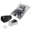 Συνδετήρας καλωδίων RJ45 LogiLink MP0022 Μαύρο Διαφανές