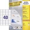 Avery Zweckform 3651 universal ετικέτες 52,5 x 29,7 mm 100 φύλλα λευκό