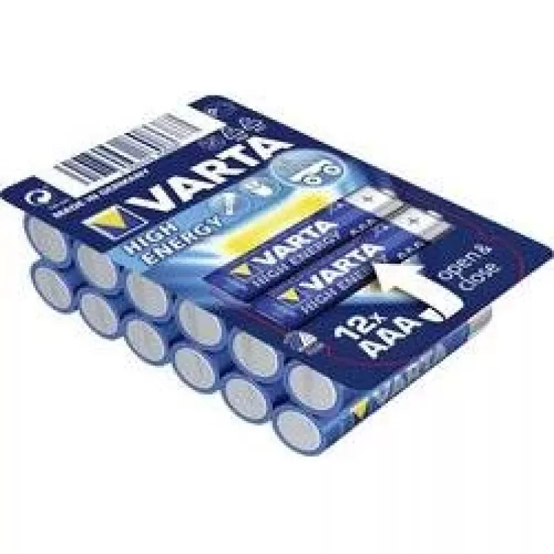 Varta 4903301112 LONGLIFE Αλκαλικές μπαταρίες AAA 1,5V Συσκευασία 12 τεμ.