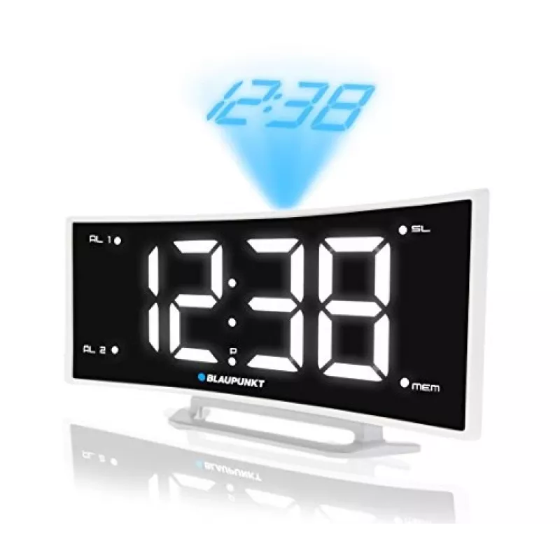 Blaupunkt CRP7WH Ρολόι Ασπρόμαυρο Ραδιόφωνο (CRP7WH)