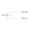 Καλώδιο ήχου 3,5mm > Στερεοφωνικό Cinch (μαύρο, 1,5 μέτρα)