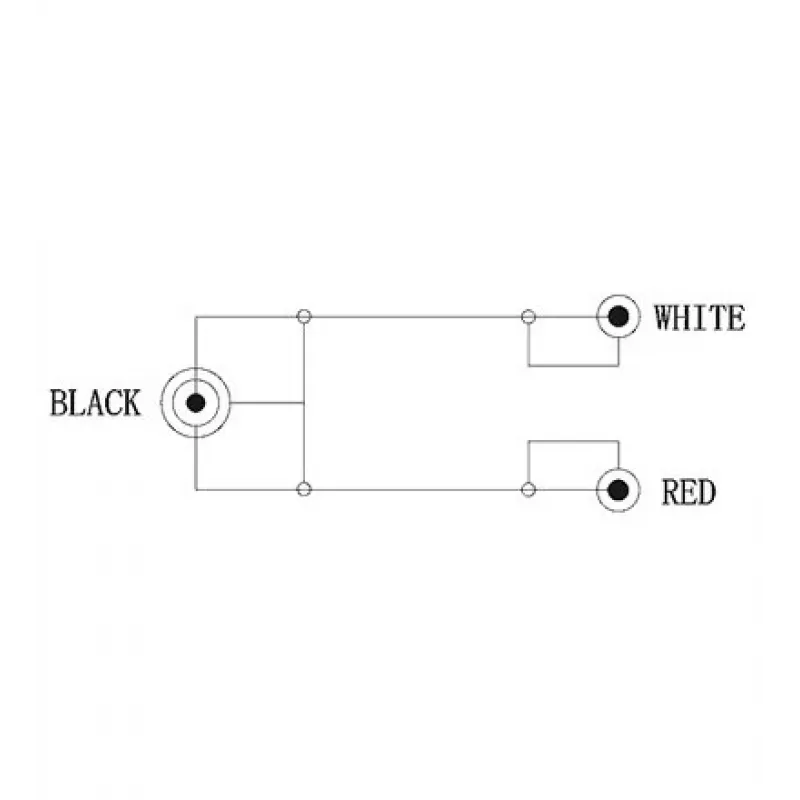 Καλώδιο ήχου 3,5mm > Στερεοφωνικό Cinch (μαύρο, 1,5 μέτρα)