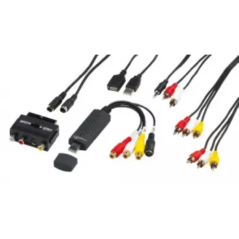 Gembird UVG-002 Συσκευή λήψης ήχου/βίντεο (Composite Video/Stereo RCA/SCART-S-Video, USB 3.0)