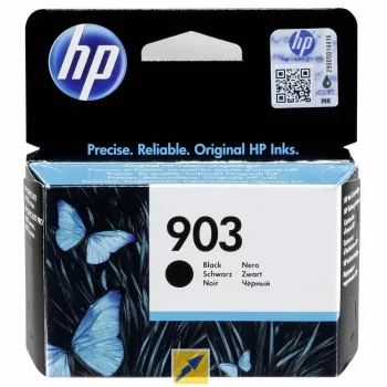 HP 903 Γνήσιο Μαύρο Μελάνι, Μαύρο, 1 τεμ., 300 σελίδες