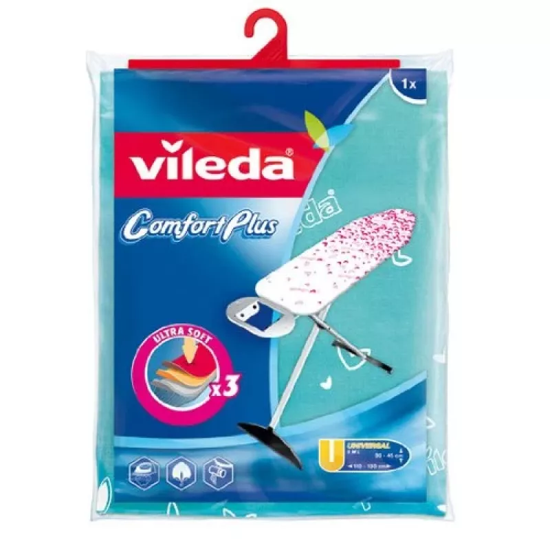 Vileda Comfort Plus Κάλυμμα σιδερώστρας, Αssortiment