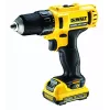 DeWALT DCD Κρουστικό δραπανοκατσάβιδο μπαταρίας 10,8V Li-Ion, Ευρωπαϊκό βύσμα