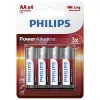 Μπαταρία Μίας Χρήσης Philips Power Alkaline Battery LR6P4B/10
