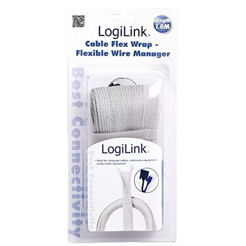 LogiLink KAB0007 δεματικά καλωδίων γκρι
