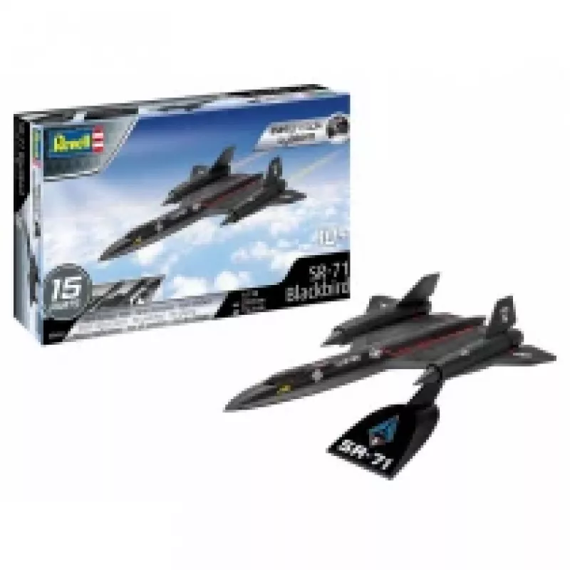 Revell 1/110 κλίμακα Lockheed SR-71 Blackbird Easy Click μοντέλο συναρμολόγησης