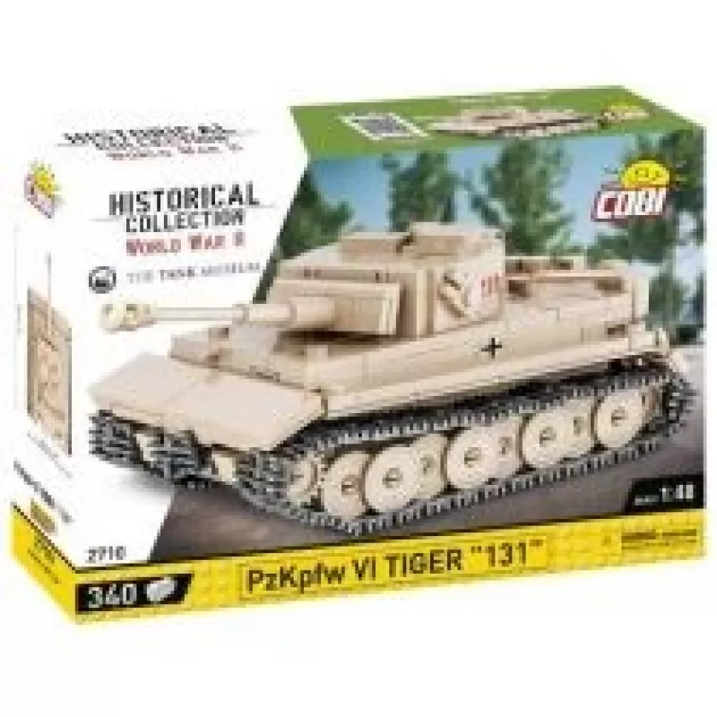 Cobi 1:48 κλίμακα PzKpfw VI Tiger 131 μοντέλο συναρμολόγησης