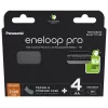 Επαναφορτιζόμενες μπαταρίες PANASONIC ENELOOP PRO AA 2500 mAh 4 τεμ. + θήκη (BK-3HCDE/4CP+CASE)