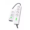 OFFICE PLUS 7 πρίζες 250 V λευκό (T/LZ06-OFP018/0000) - Ever