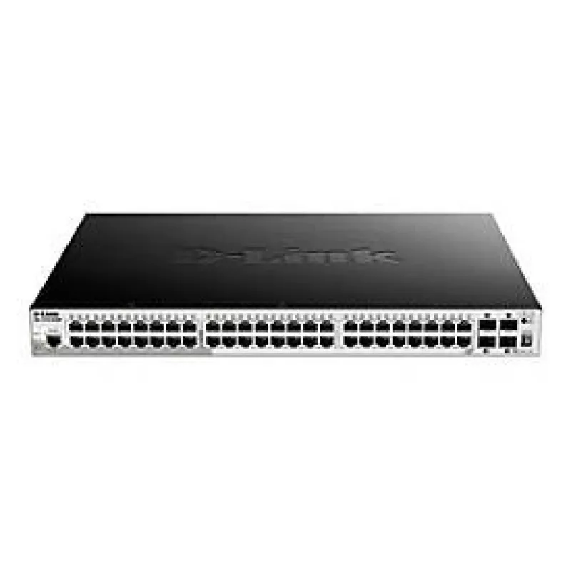 D-Link 52-Port Gigabit Stackable POE Smart Managed Switch με 4 x 10G SFP+