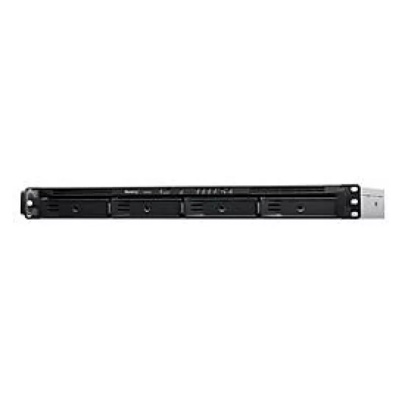 Synology RackStation RS422+ NAS/Storage Server Rack (1U) Ryzen Embedded R1600 2 GB DDR4 DSM μαύρο