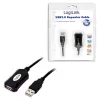 LogiLink Καλώδιο επαναλήπτη USB 2.0 - 5,0 m Καλώδιο USB 5 M USB A