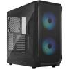 Fractal Design Focus 2 RGB Tempered Glass Mid Tower ATX Κουτί PC - μαύρο