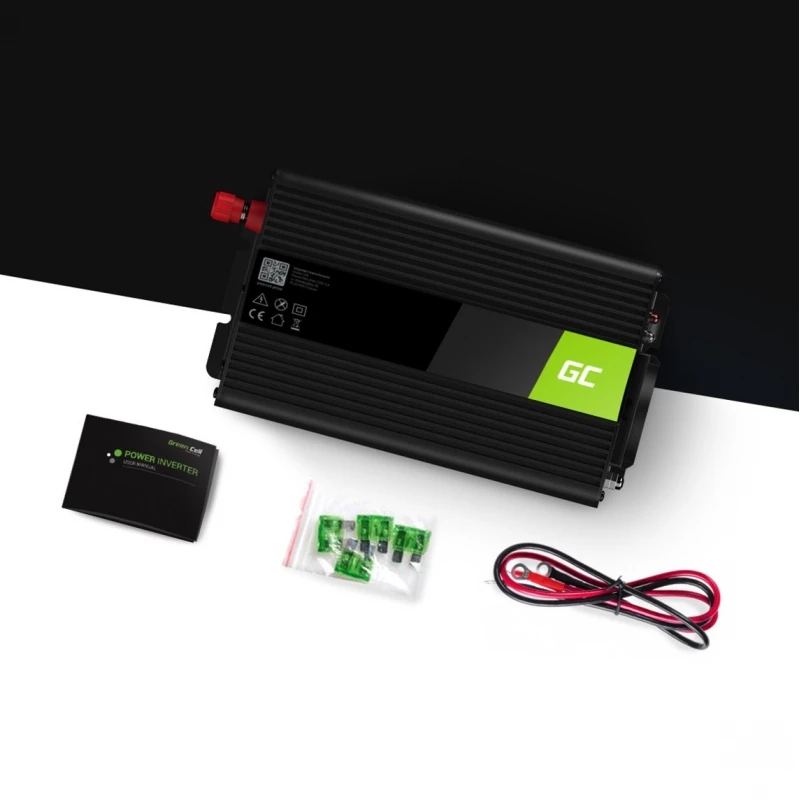 INV18 - Universal - Αυτοκινήτου - 24 V - 1000 W - 230 V - DC σε AC