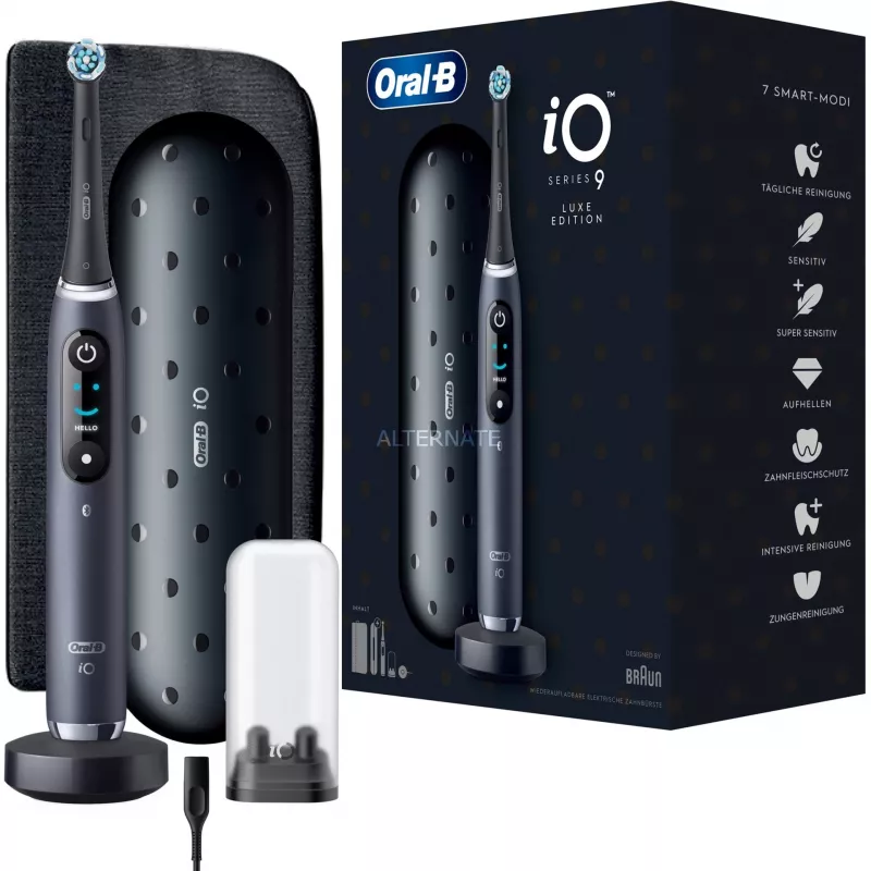 Oral-B iO Series 9 Luxe Edition Schwarz Onyx οδοντόβουρτσα