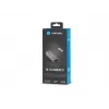 Natec Cricket NNC-1925 προσαρμογέας Ethernet USB-C 3.1 Gen 1 σε RJ45, 1000 Mbit/s, καλώδιο 15 εκ., αλουμίνιο, γκρι