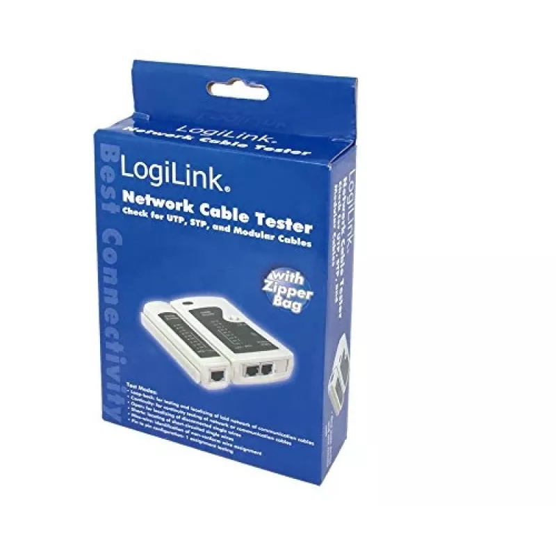 Ελεγκτής καλωδίων, LogiLink WZ0010, συσκευή ελέγχου καλωδίων δικτύου