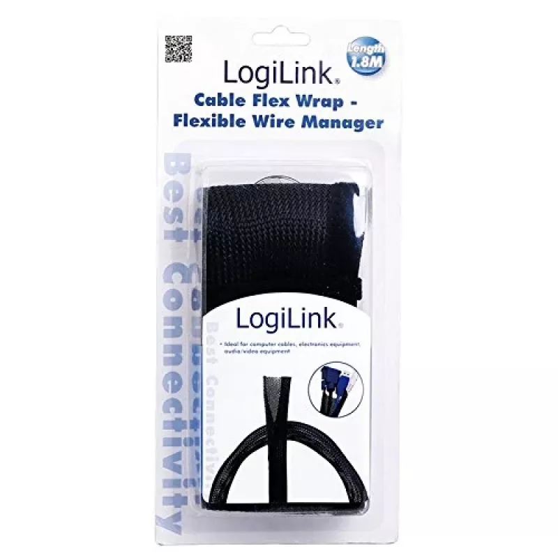 Περίβλημα καλωδίου LogiLink KAB0006 μαύρο