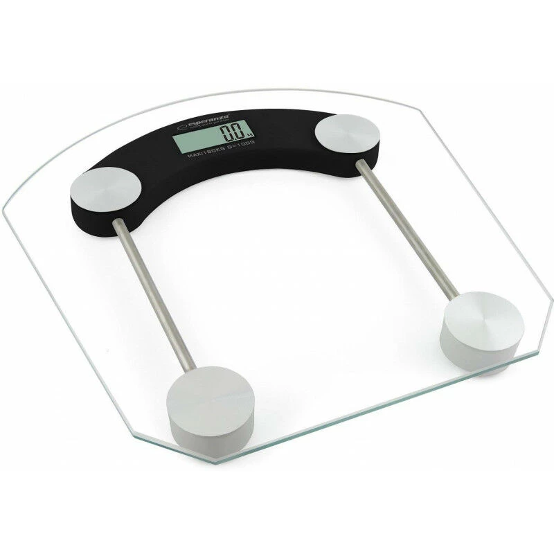 Esperanza - Ζυγαριά σώματος Μπάνιου Nza Pilates EBS008K Διάφανο χρώμα (EBS008K)