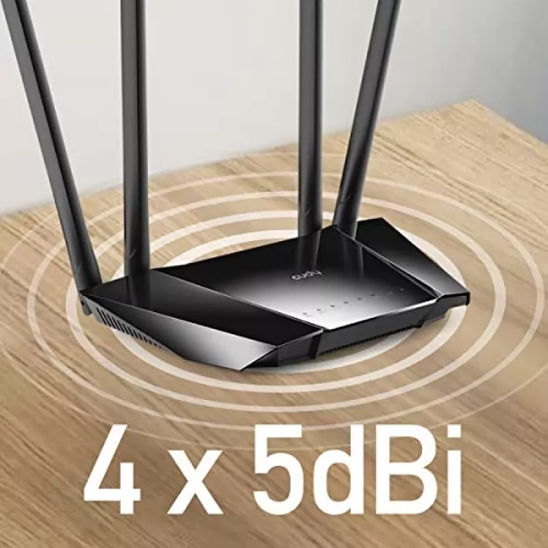 Cudy LT400 Ασύρματος Router Fast Ethernet Single-band (2.4 GHz) 4G Μαύρος