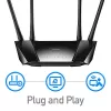 Cudy LT400 Ασύρματος Router Fast Ethernet Single-band (2.4 GHz) 4G Μαύρος