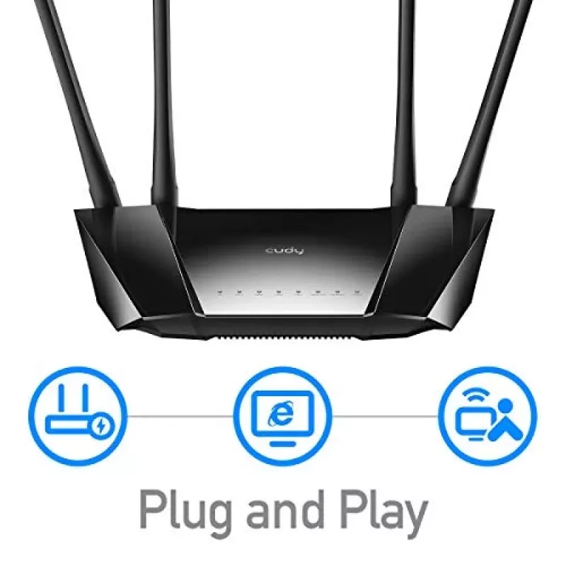 Cudy LT400 Ασύρματος Router Fast Ethernet Single-band (2.4 GHz) 4G Μαύρος