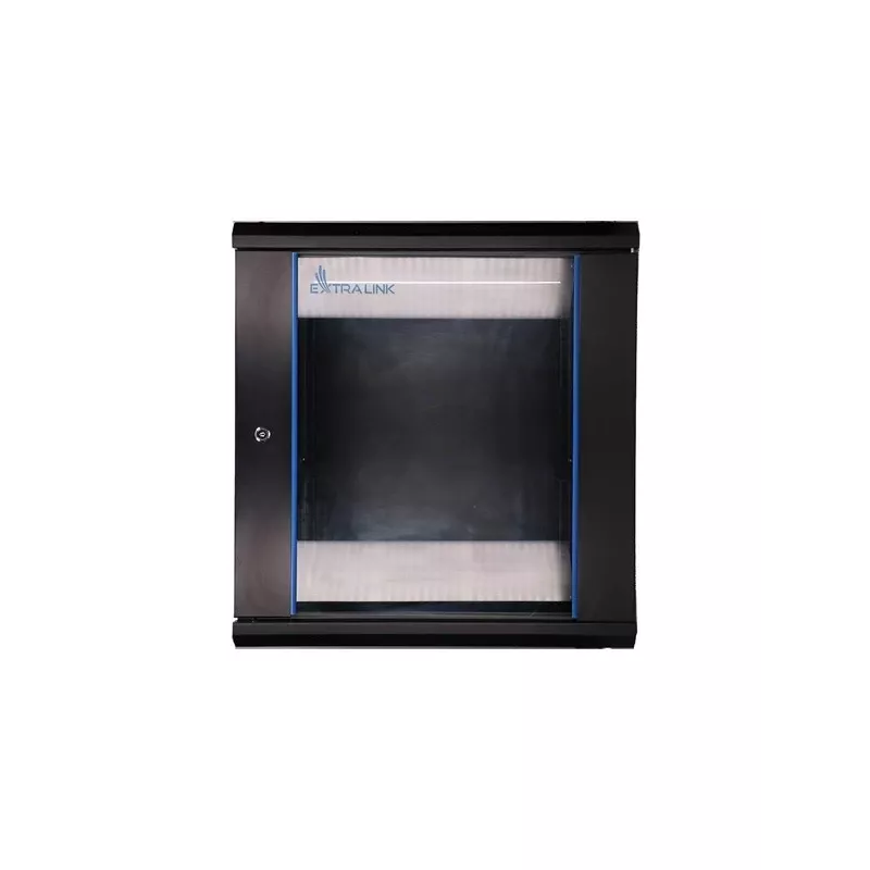 Ερμάριο τοίχου Extralink Rackmount cabinet 12U 600x600 μαύρο