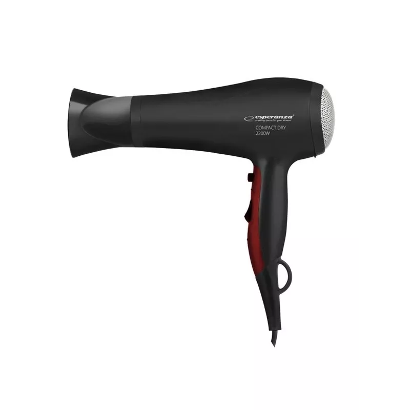 Esperanza Ebh004k Pamela 2200W Σεσουάρ ασημί