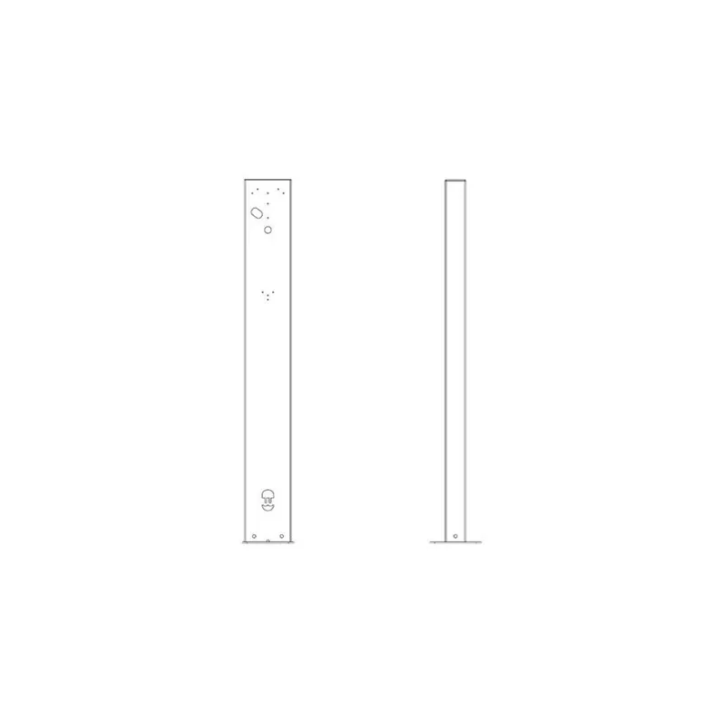 Wallbox Eiffel Basic εξαρτήματα τοποθέτησης – για σταθμό φόρτισης EV – RAL 7043